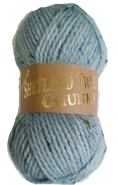 Shetland Tweed Chunky Yarn 10x 100g Balls Ayre